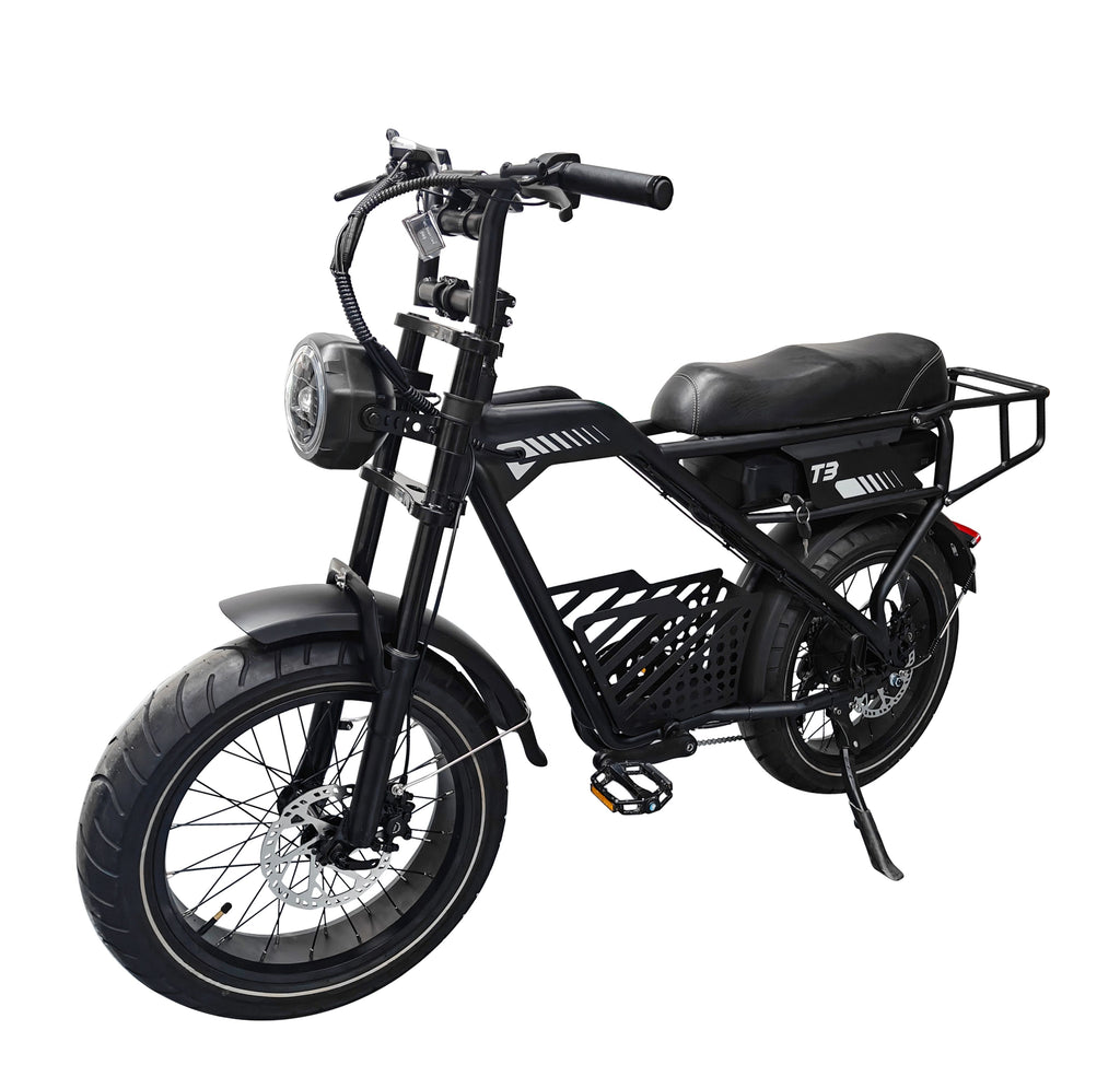 Electric Bike for Adults, 20 x 4.0 Inch Fat Tire ,Top Speed 25km/h Commuting Ebike with Shimano 7-speed | T3