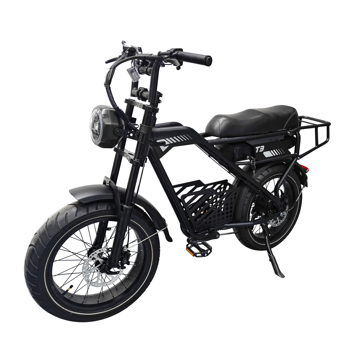 Electric Bike for Adults, 20 x 4.0 Inch Fat Tire ,Top Speed 25km/h Commuting Ebike with Shimano 7-speed | T3