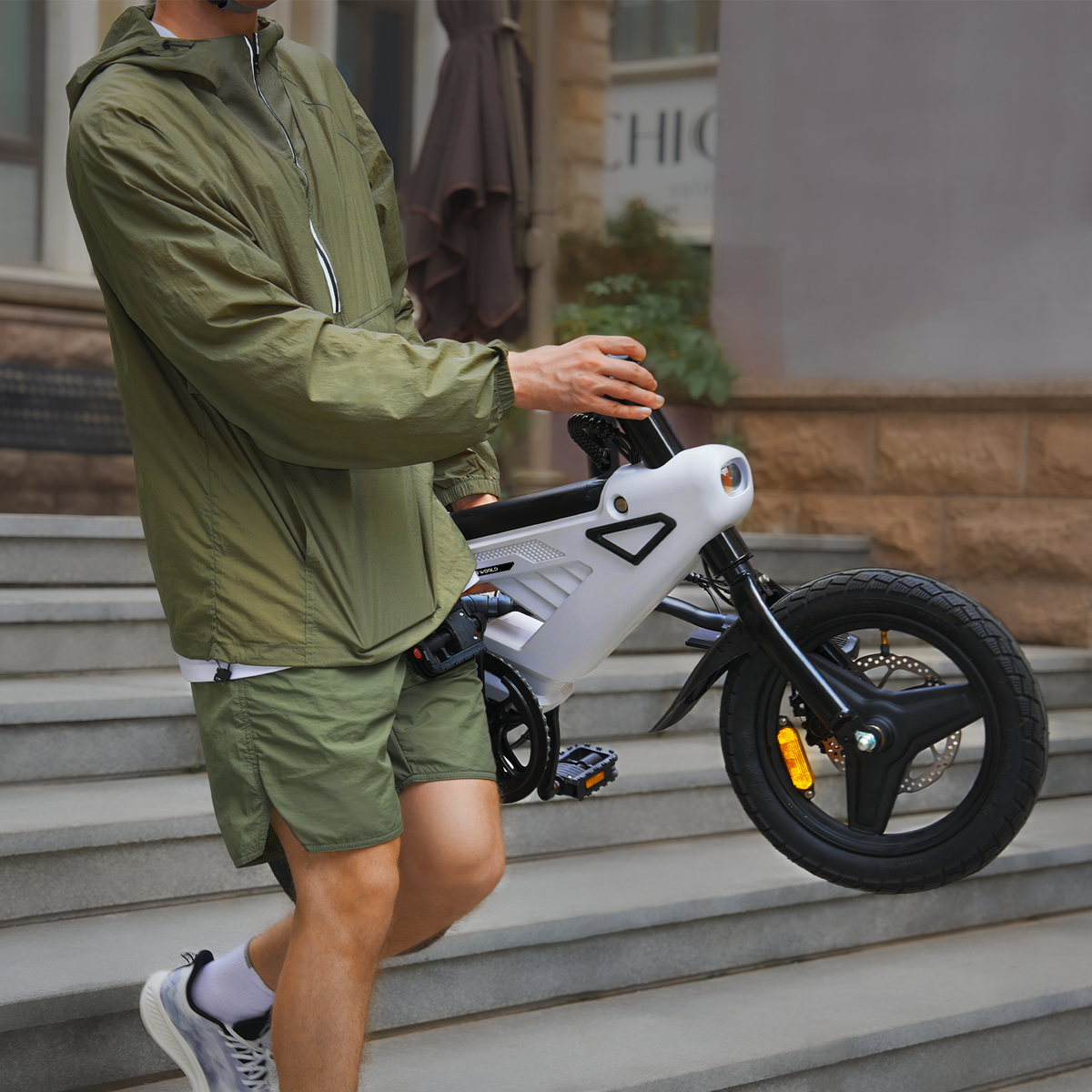 Foldable e-bike Mini Electric Bike for Adults Best Commuter Ebikes 18.5KG | AVDLBIKE A02