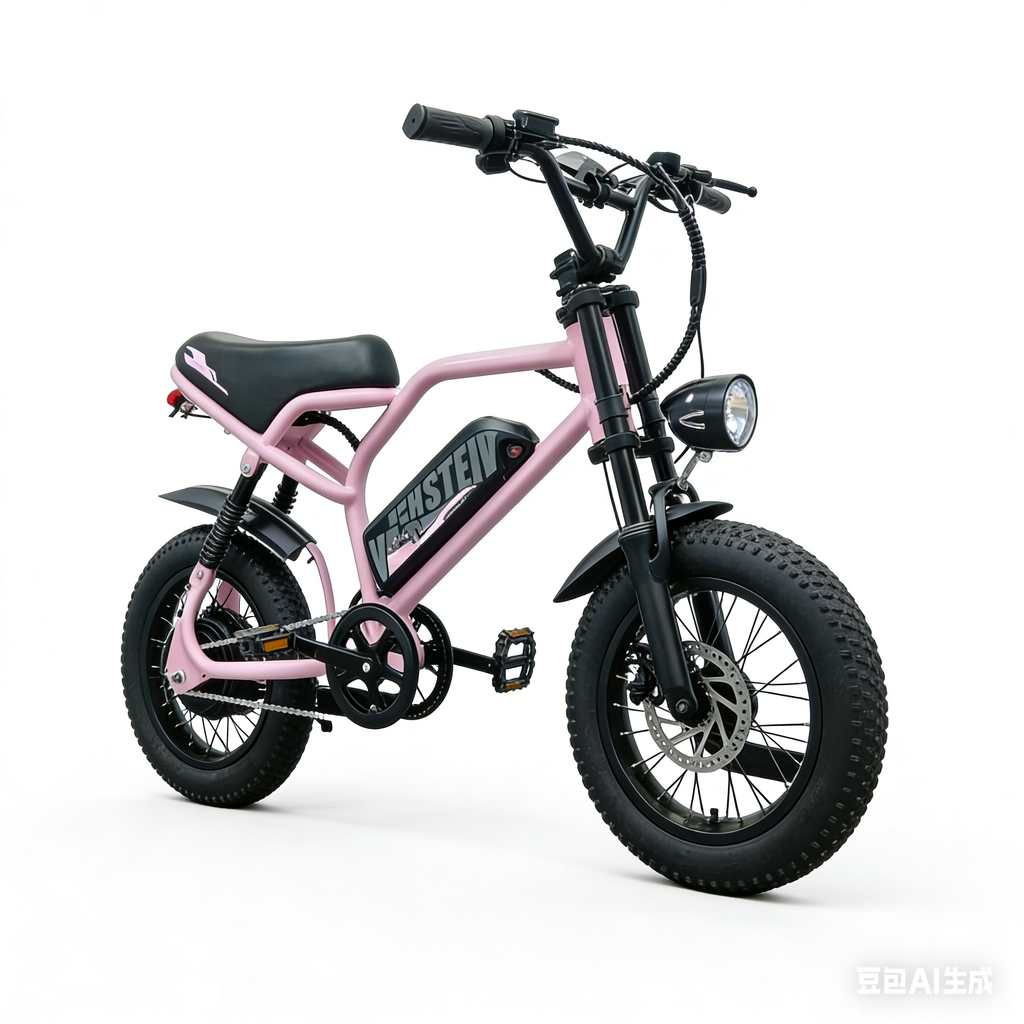 Electric Bike for Teenager 20 mph Ebike 20-45 Miles PAS Range, 460Wh Larger Battery, 16'' Fat Tire | A13 Blue
