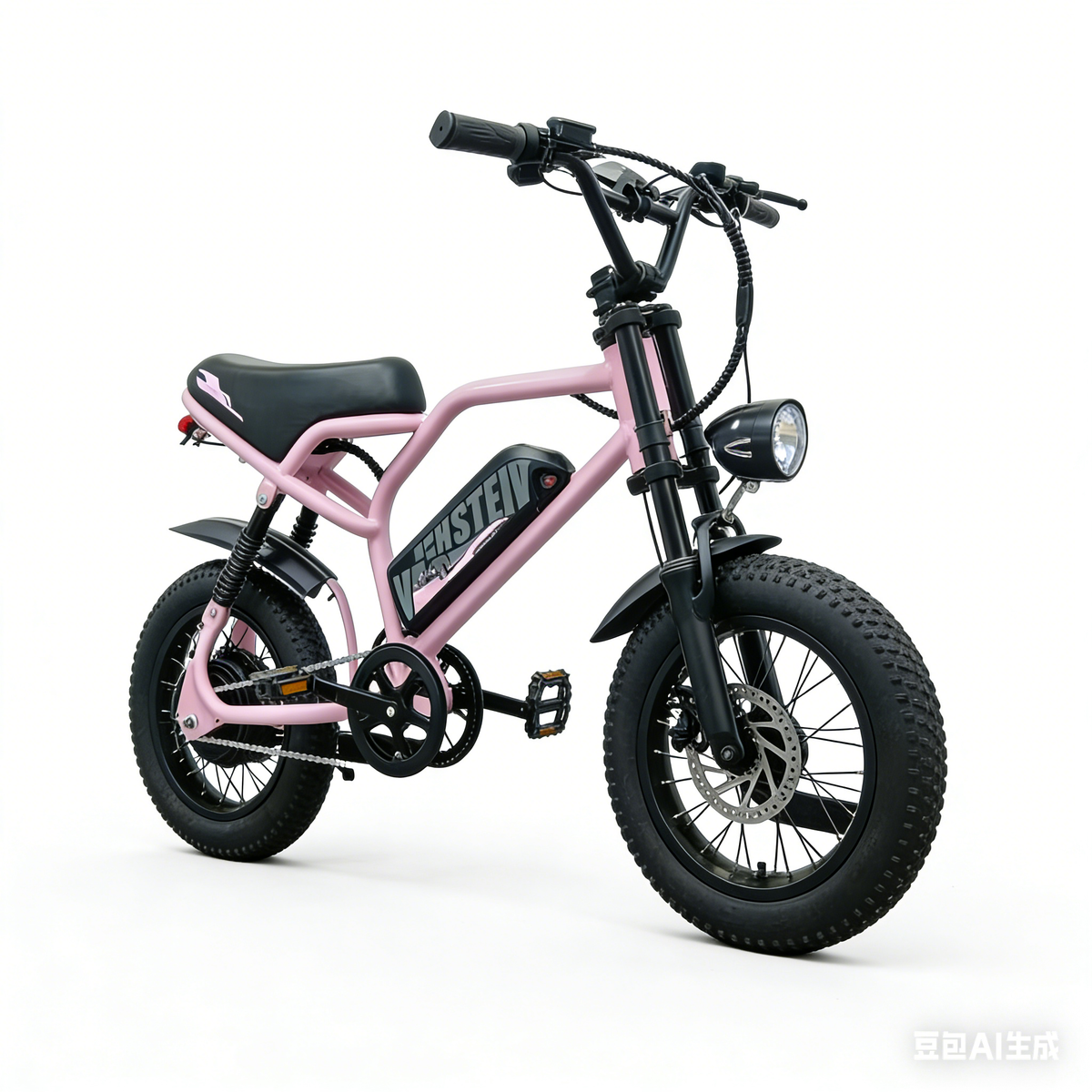 Electric Bike for Teenager 20 mph Ebike 20-45 Miles PAS Range, 460Wh Larger Battery, 16'' Fat Tire | A13 Blue