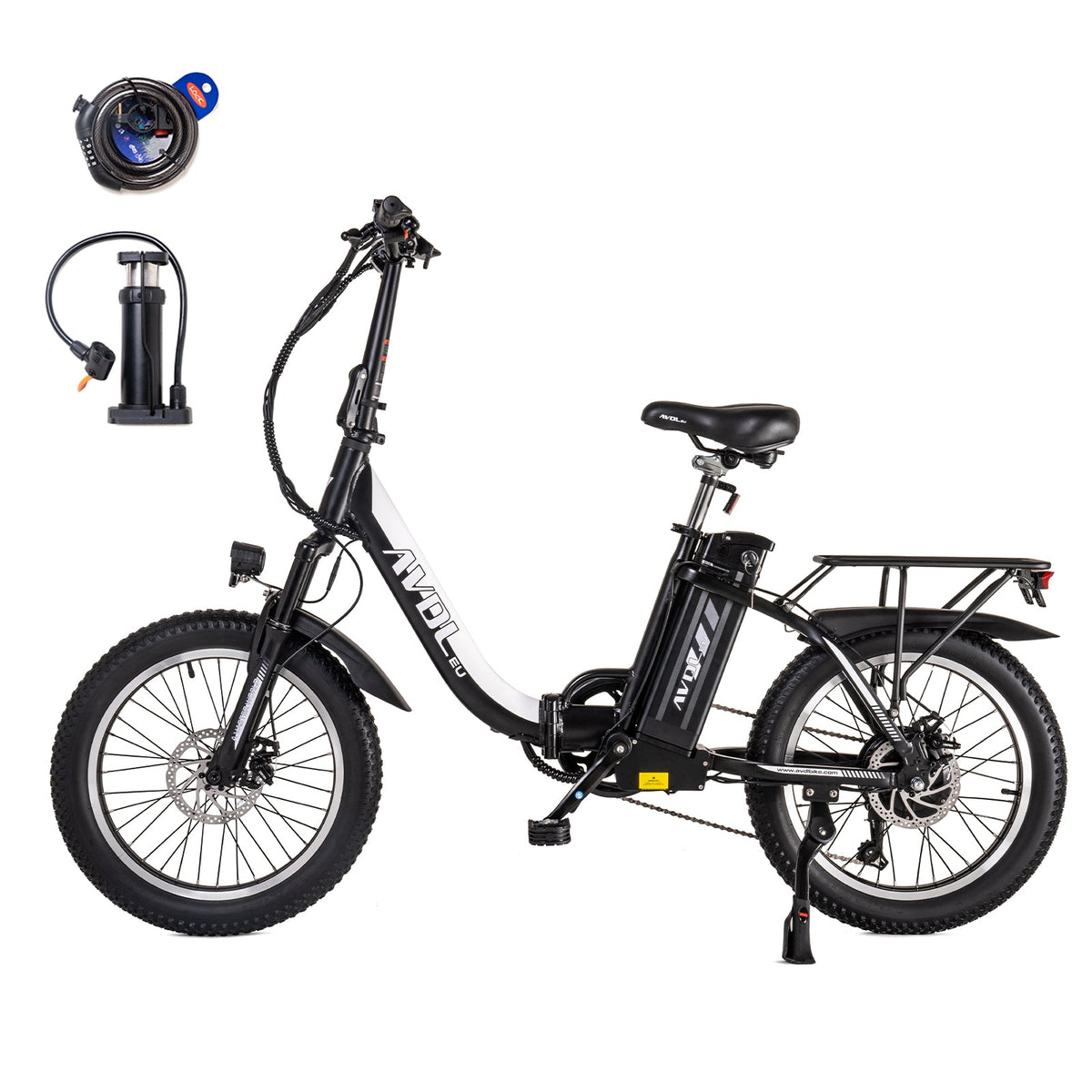 Best Ebikes for Adults 20" Tire Foldable Electric Bike With 460Wh Battery Up To 80km | AVDLBIKE A21S