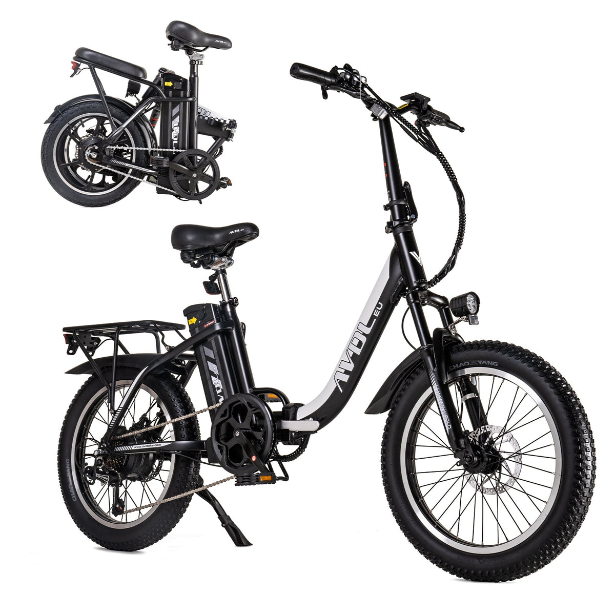 Best Ebikes for Adults 20" Tire Foldable Electric Bike With 460Wh Battery Up To 80km | AVDLBIKE A21S
