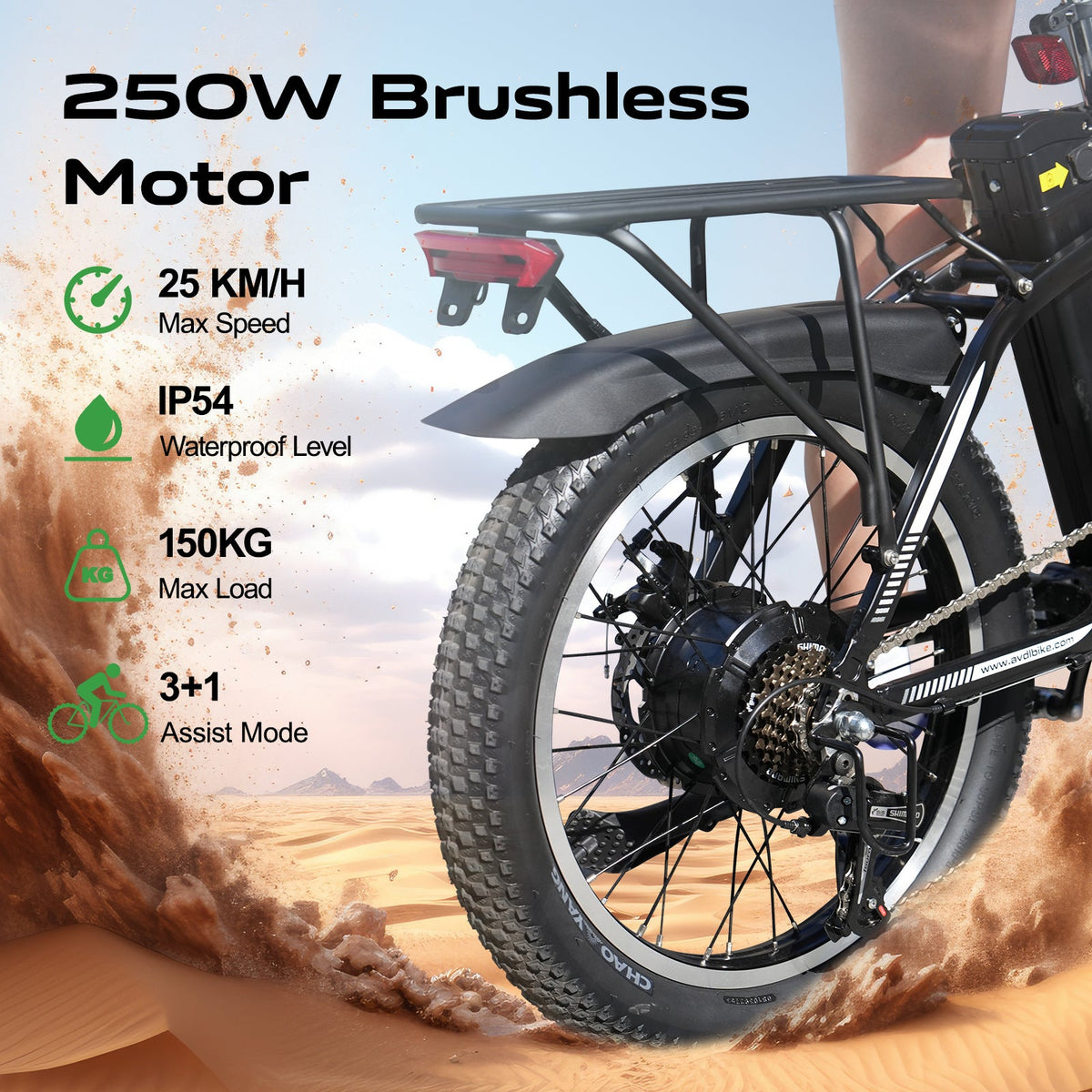 Best Ebikes for Adults 20" Tire Foldable Electric Bike With 460Wh Battery Up To 80km | AVDLBIKE A21S
