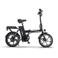 Folding Ebike for Adults 16" Electric  Bicycle Top Speed 32km/h | A10 White