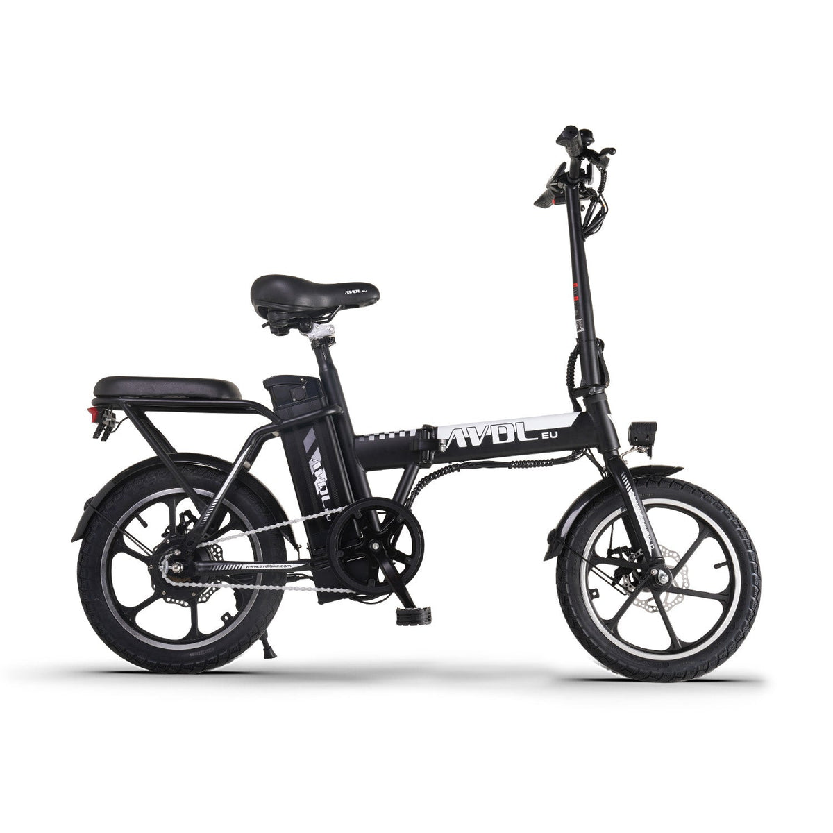 Folding Ebike for Adults 16" Electric  Bicycle Top Speed 32km/h | A10 White