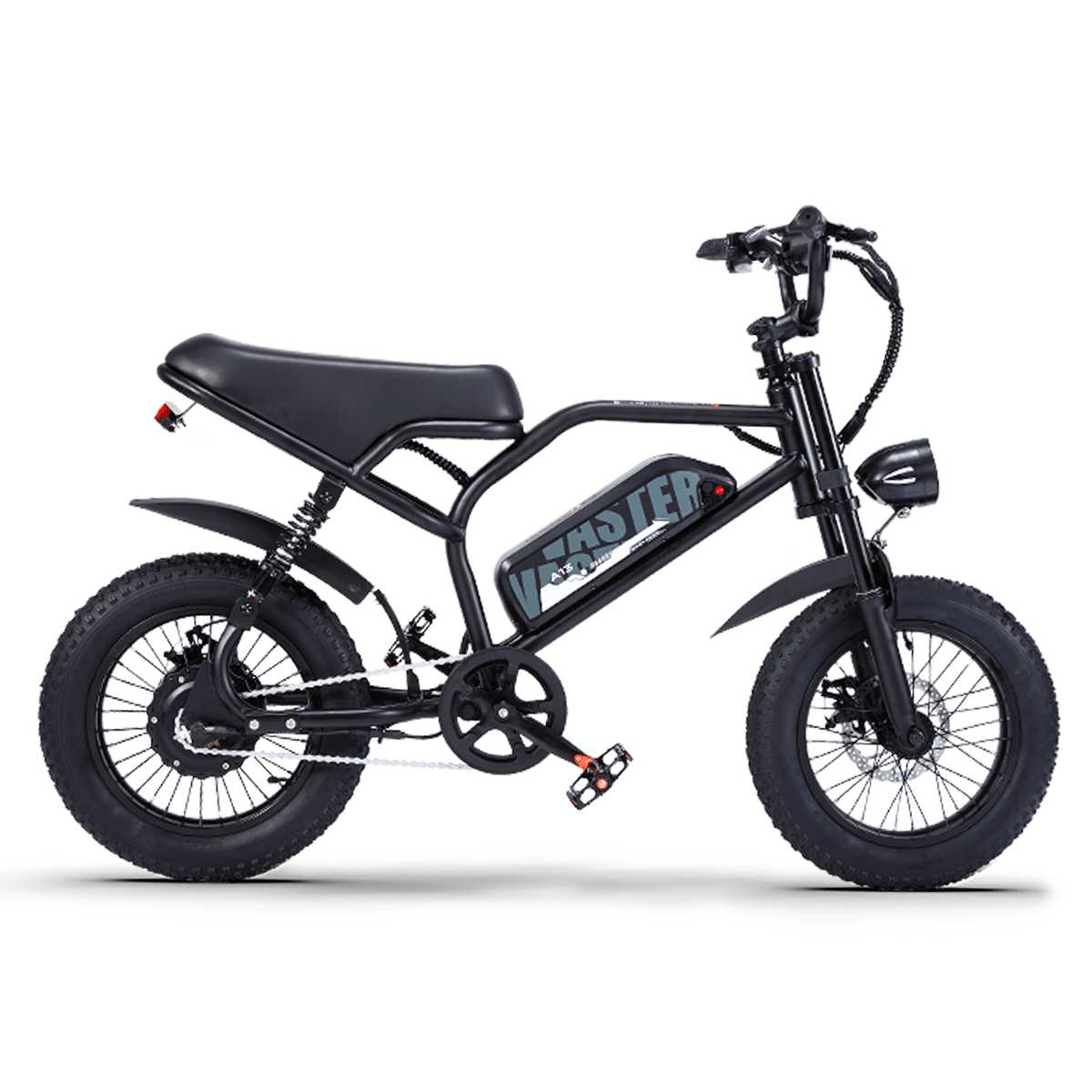 Electric Bike for Teenager 25km/h Ebike, 16'' Fat Tire Electric Bike, 40-50 Km PAS Range, 460Wh Larger Battery | AVDLBIKE A13